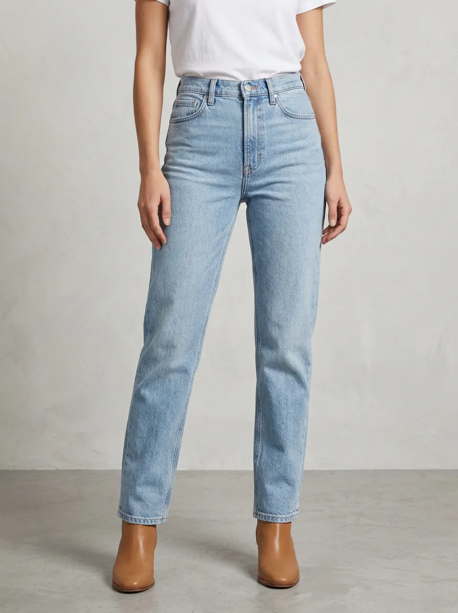 Relaxed High-Rise Women's Straight-Leg Jeans