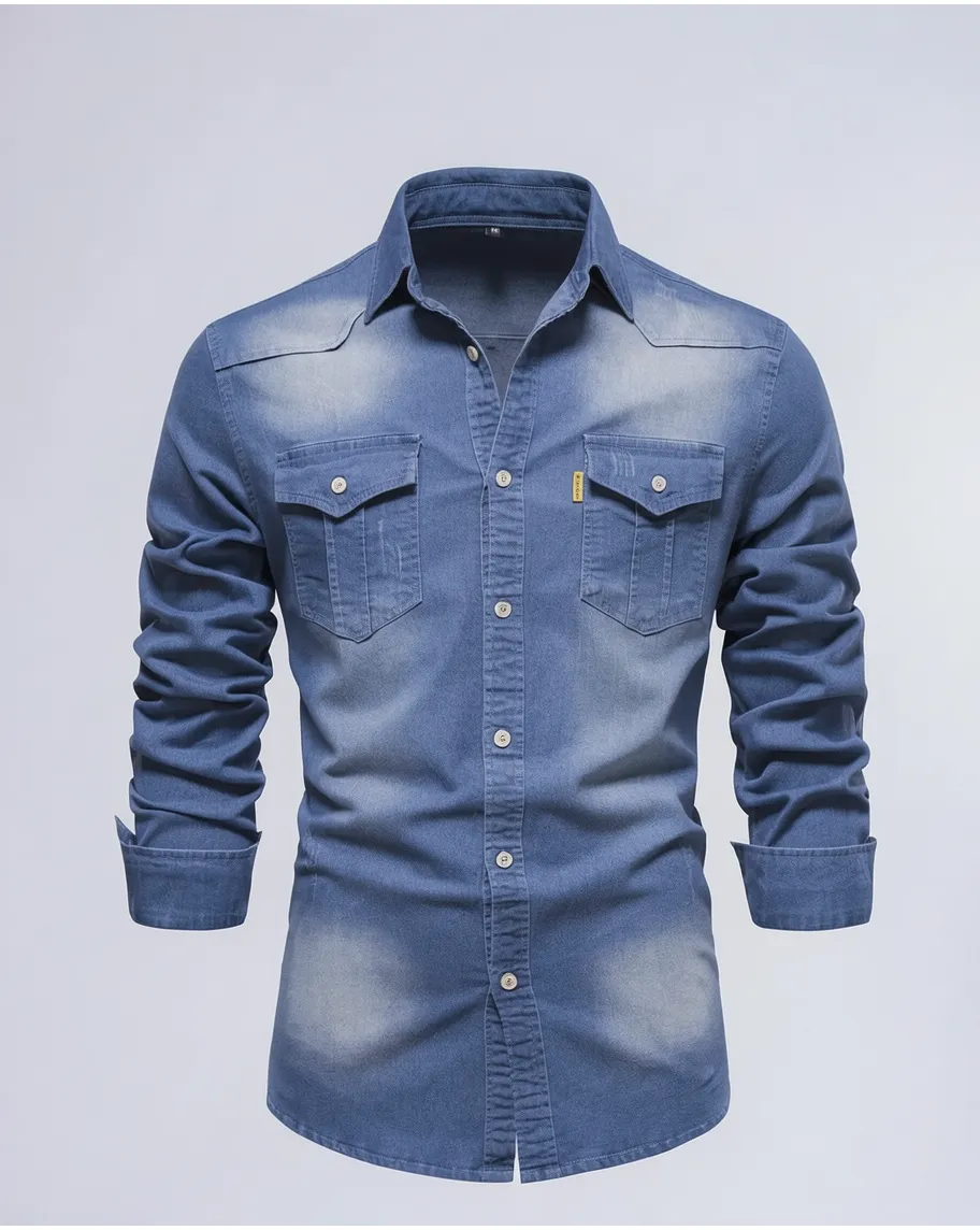 Timeless Denim Button Up Shirt