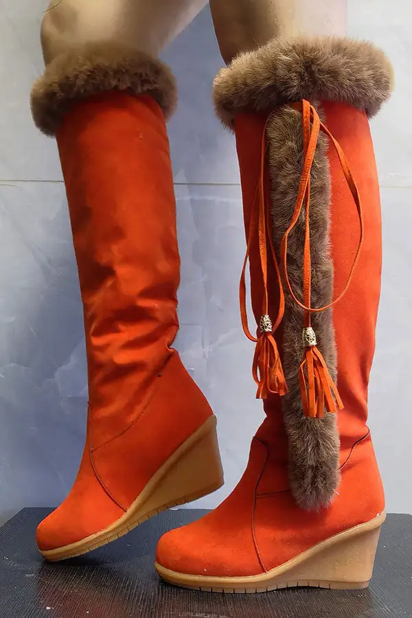 Fluffy Boots