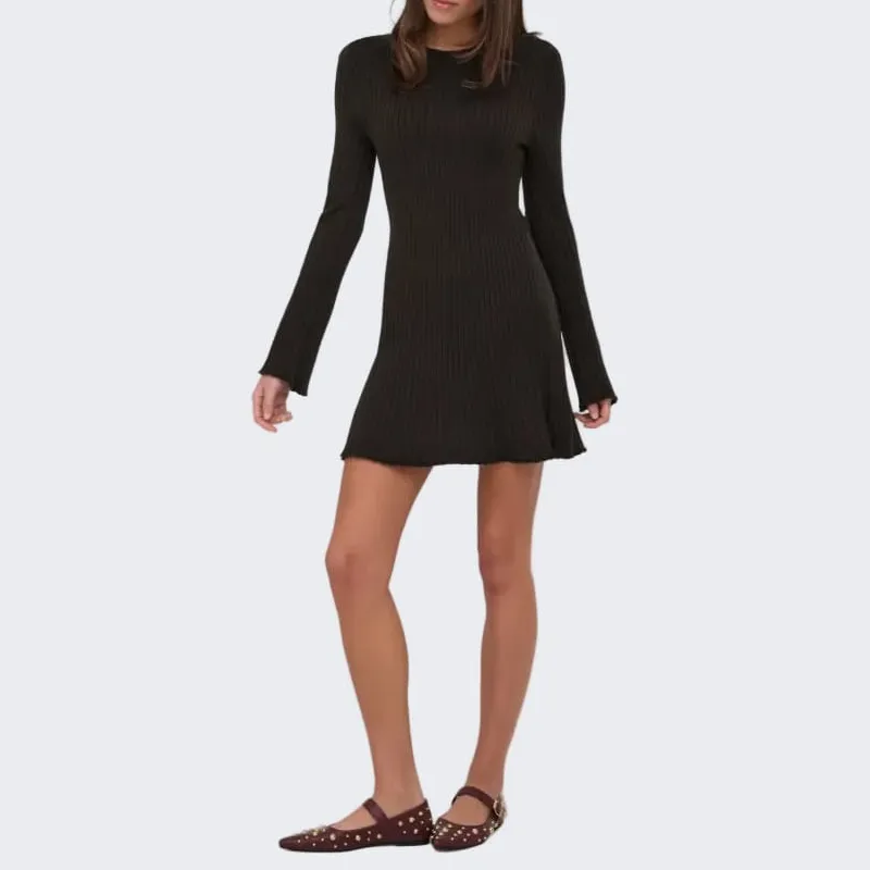 Flowing Classic Women's Midi Dress