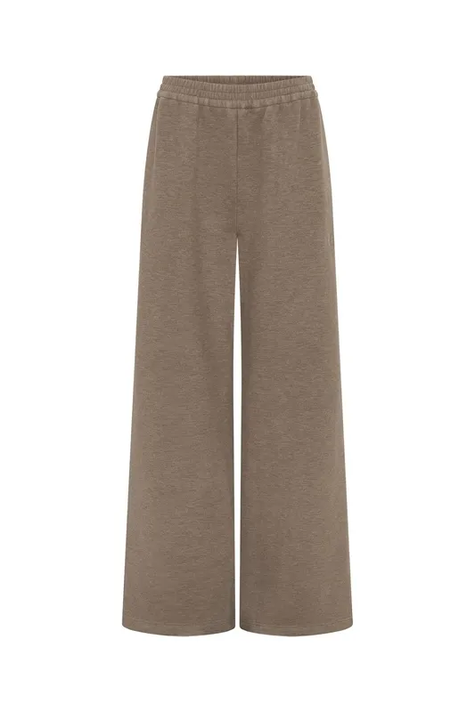 Oat Marle Wide-Leg Lounge Pants