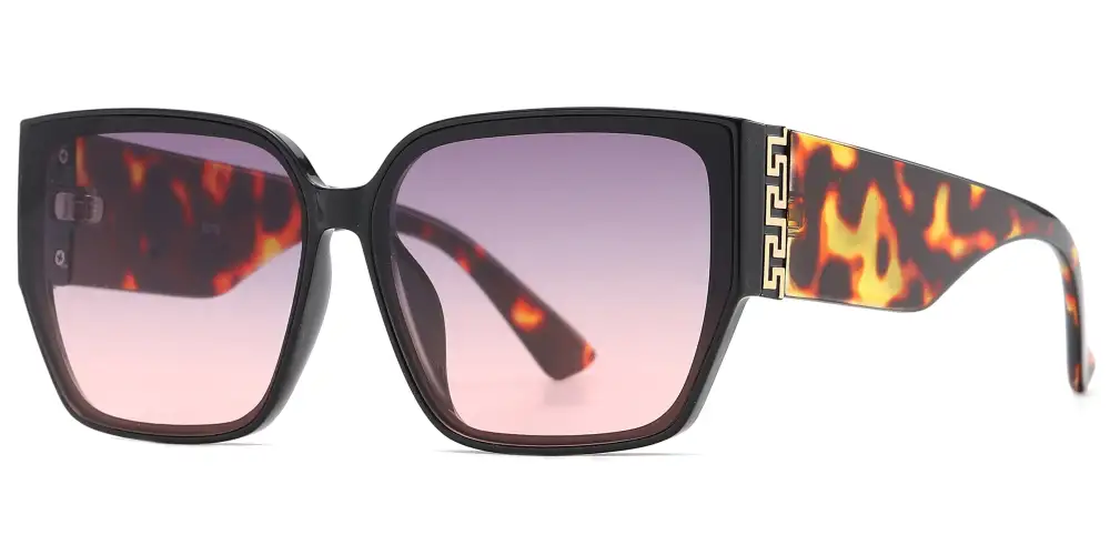 Fashion Plastic Square Butterfly Sunglasses