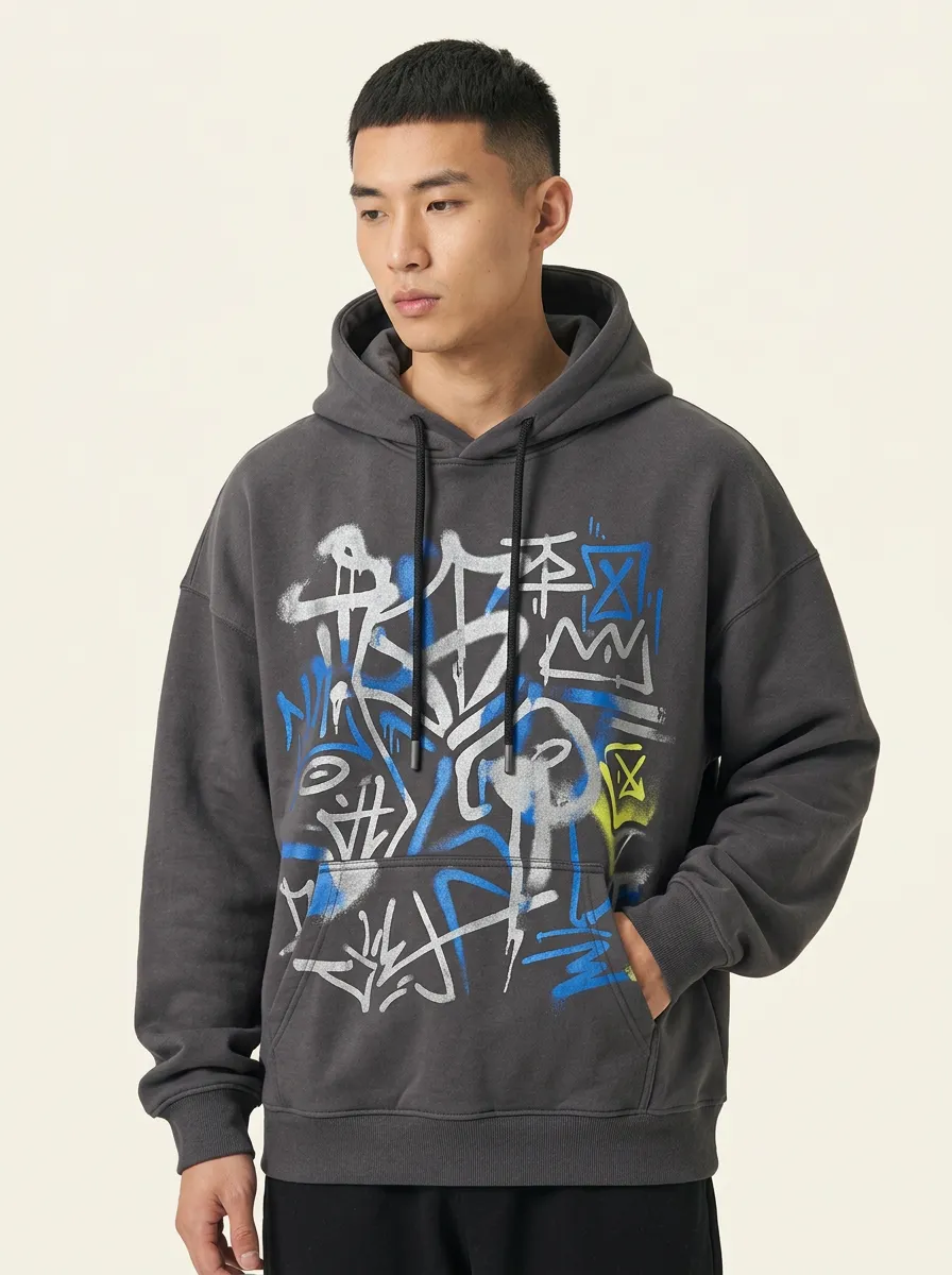 Unisex Urban Street Art Hoodie