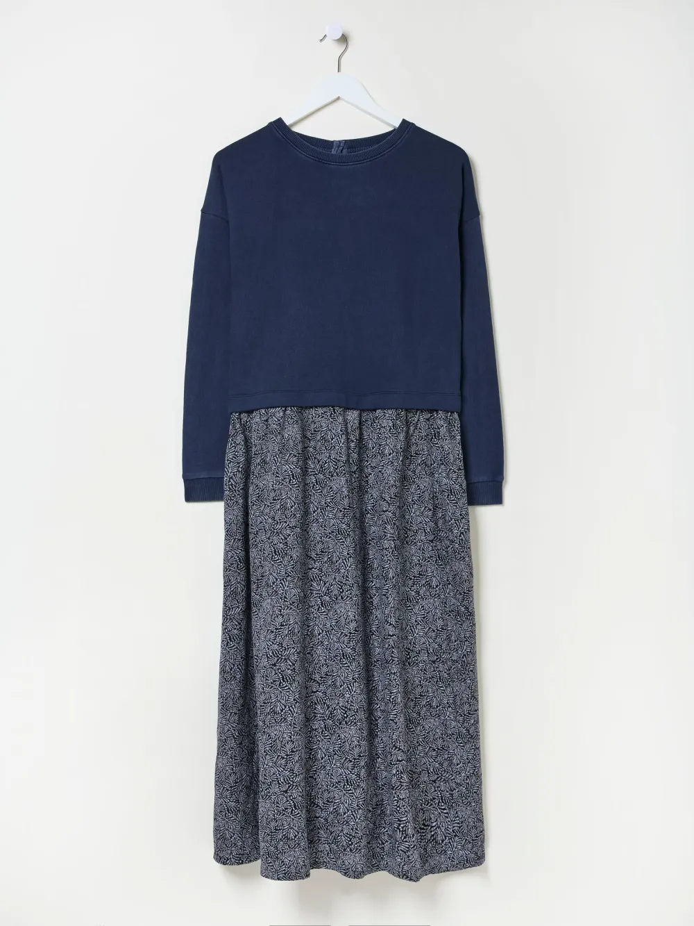 Navy Nia Midi Dress