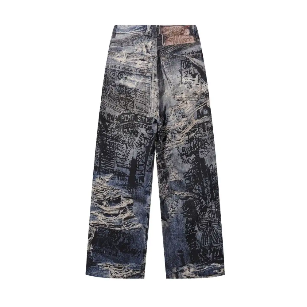 Easy Wear Baggy Denim Jeans
