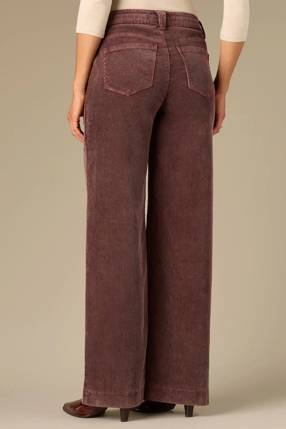 High Rise Sam Wide Leg Woven Pants