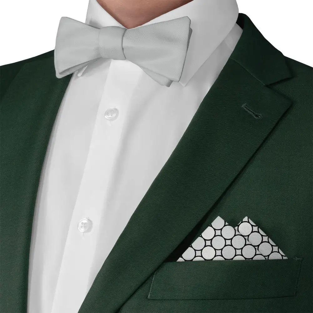 Elegant Contemporary Dotted Pocket Square