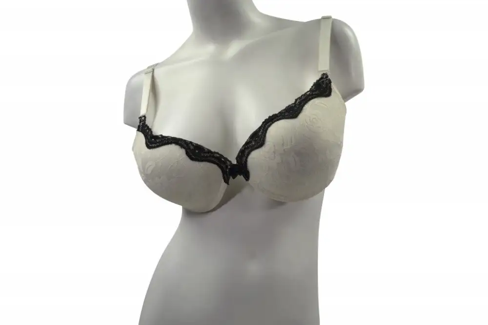 Lace Trim Detail Bra