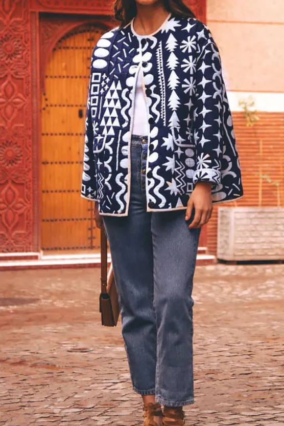Floral Quilted Jacket