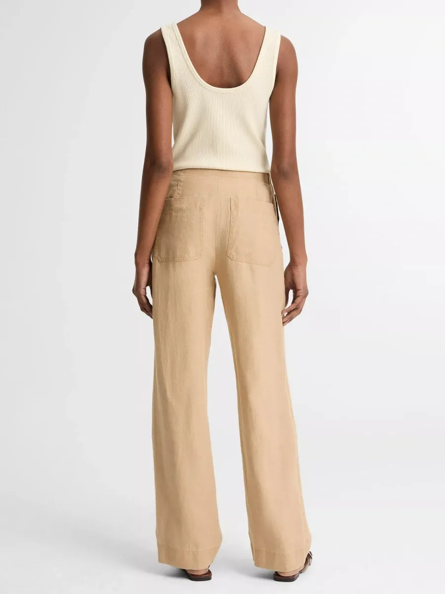 Relaxed Linen Pants