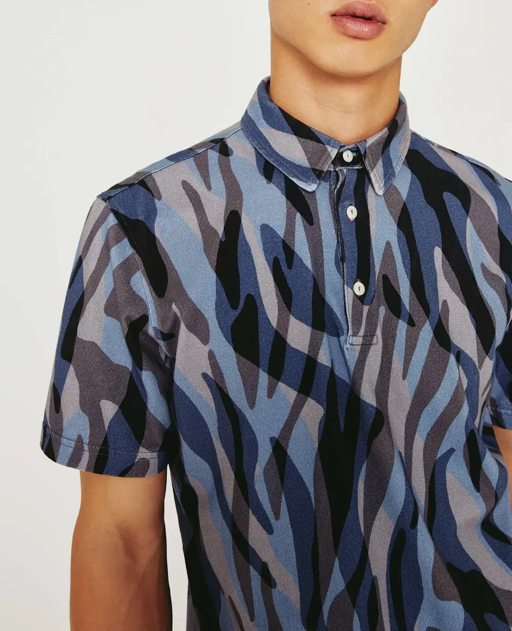 Men's Cotton Jersey Breathable Polo Shirt
