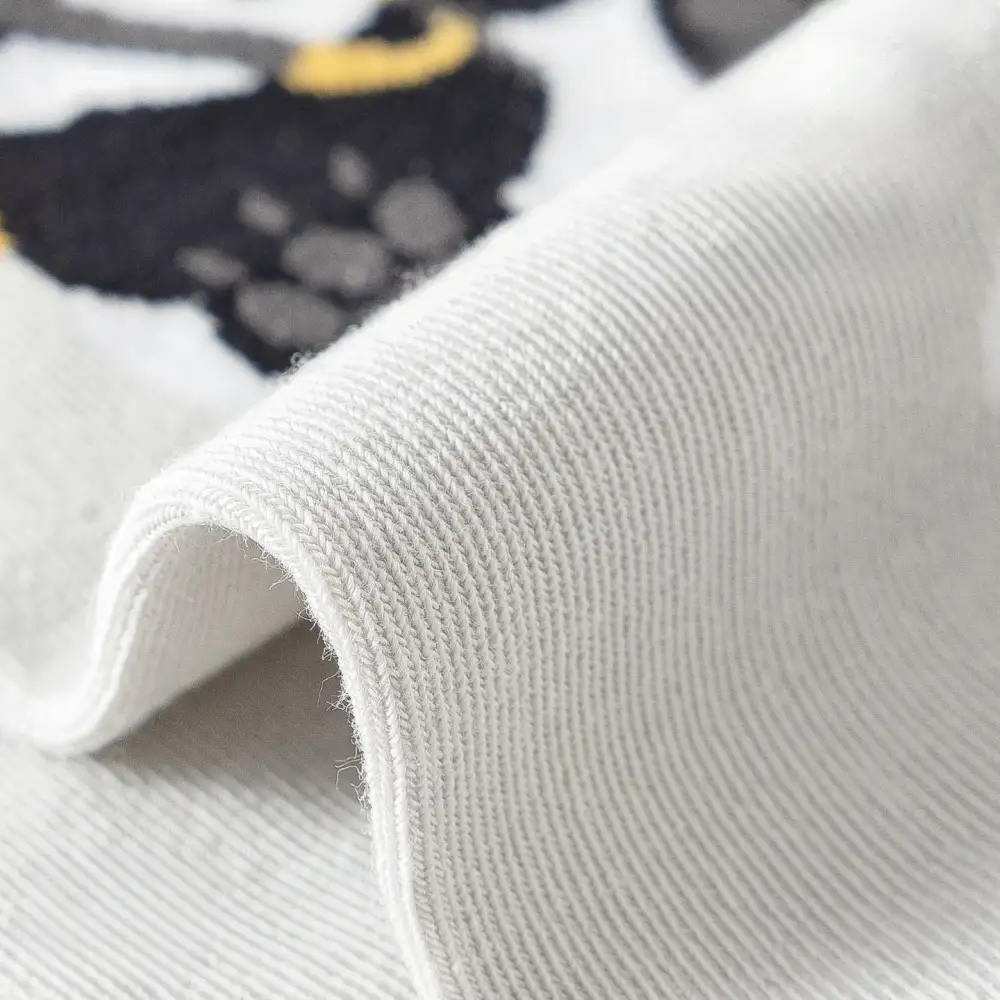 Whimsical Panda Cloud Crew Socks