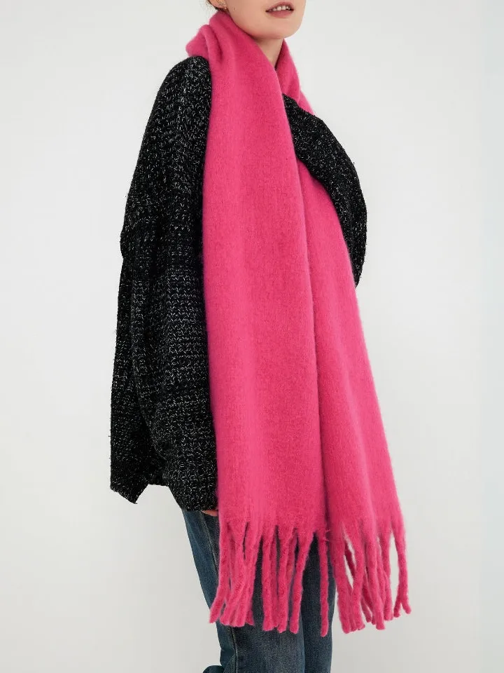 Charming Tassel Blanket Wrap
