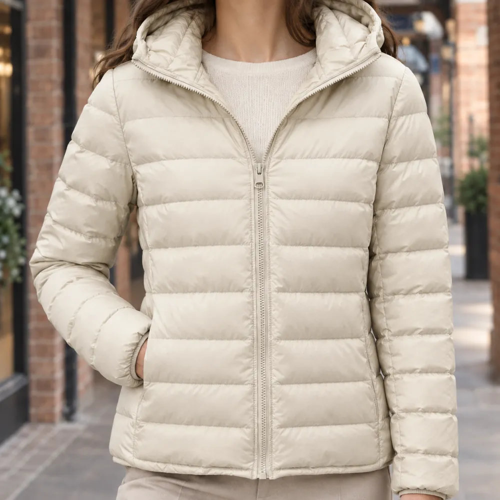 Hooded Quilted Jacket