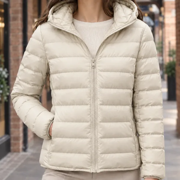 Hooded Quilted Jacket