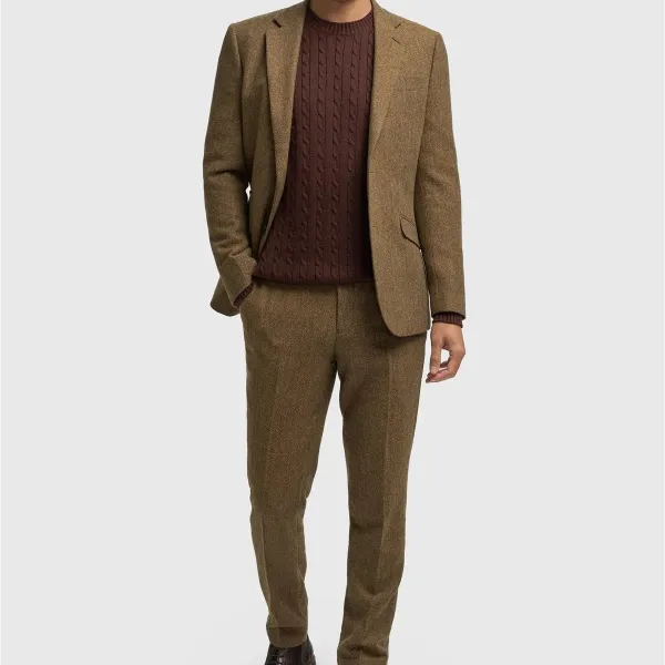 Thomas Men S Brown Classic Blazer