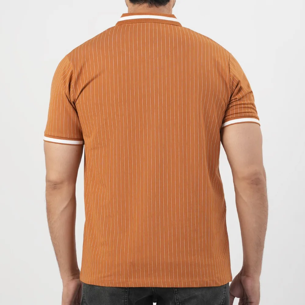 Men's Smart Casual Clean Collared Polo T-Shirt