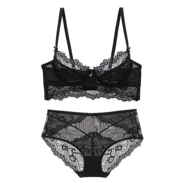 Adjustable Classic Lace Lingerie Set