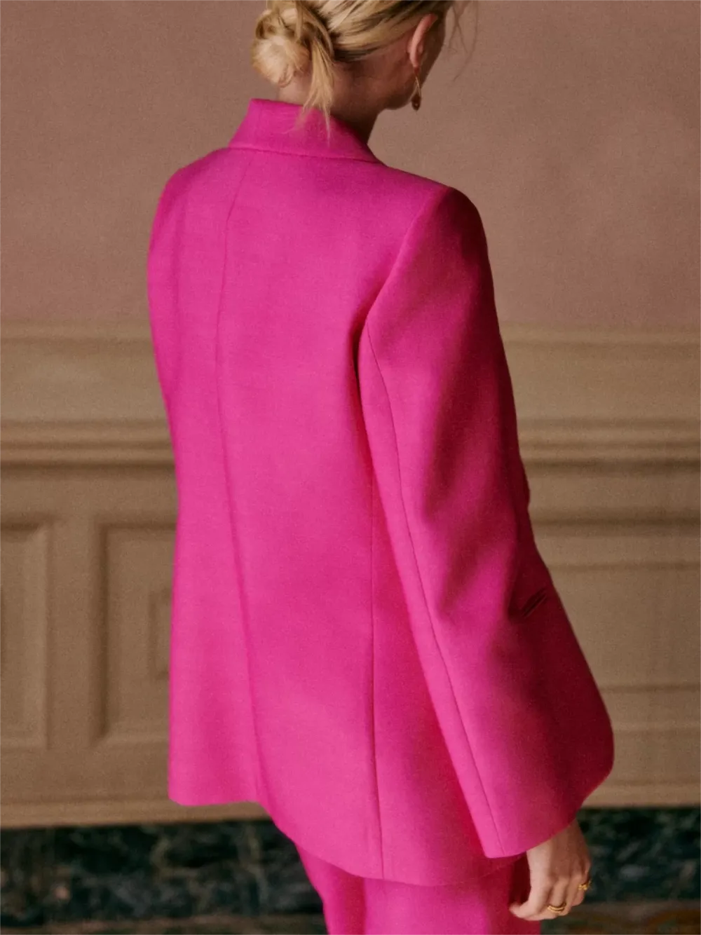 Pink Tailored Blazer