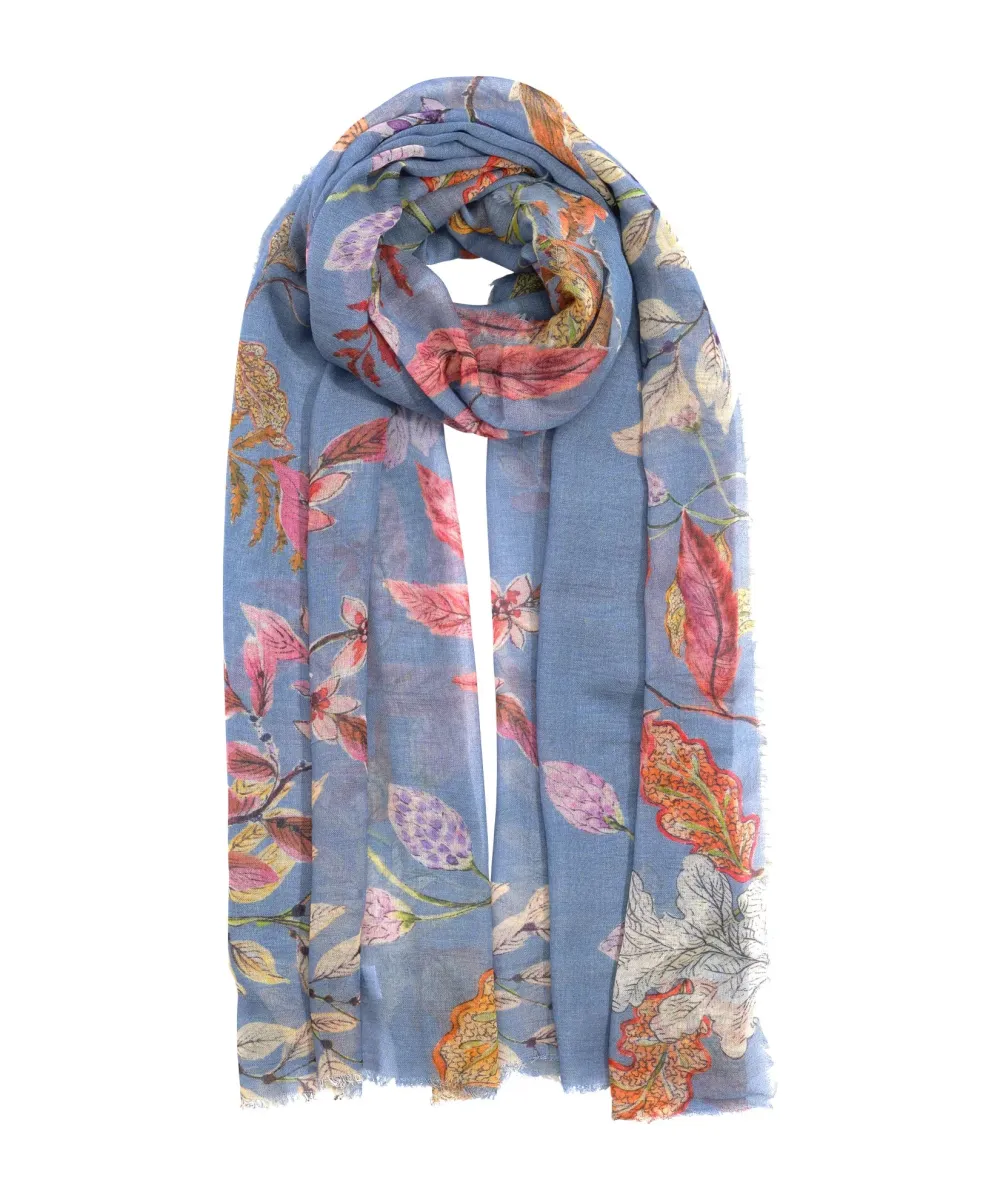 Casual Style Flower Trail Scarf