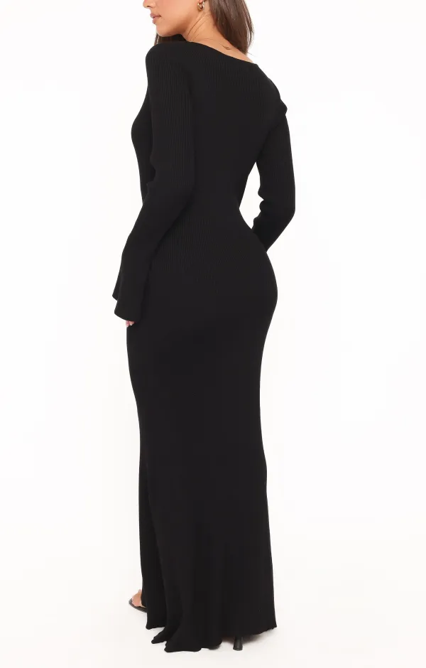 Knit Bodycon Maxi Dress