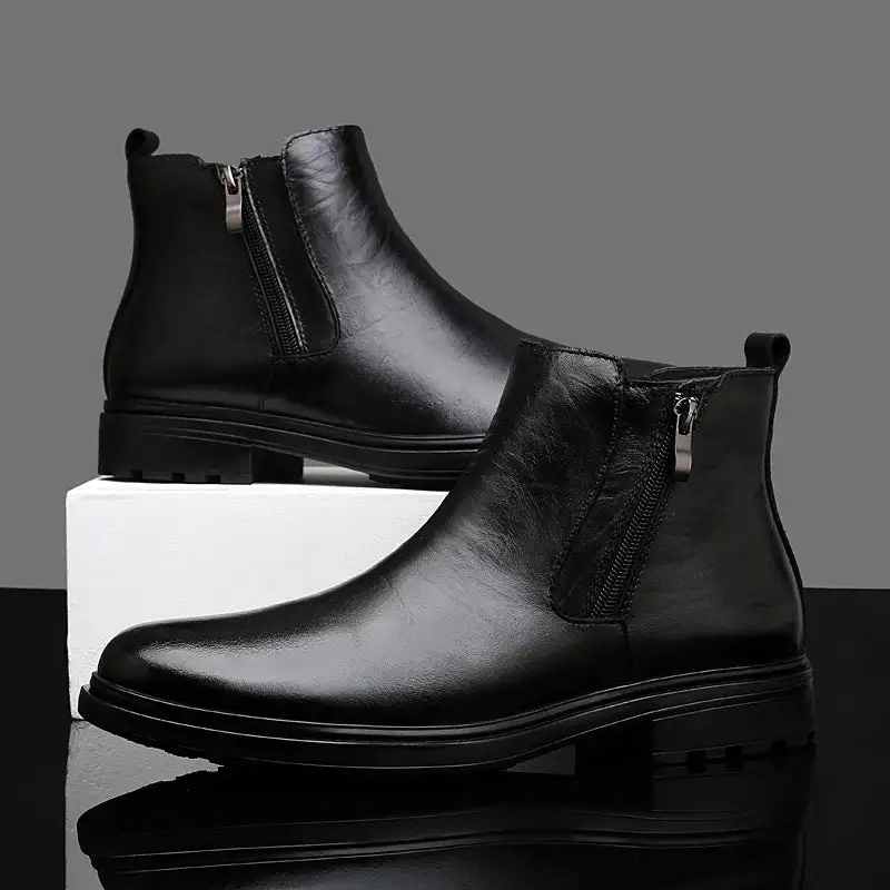 Leather Chelsea Boots