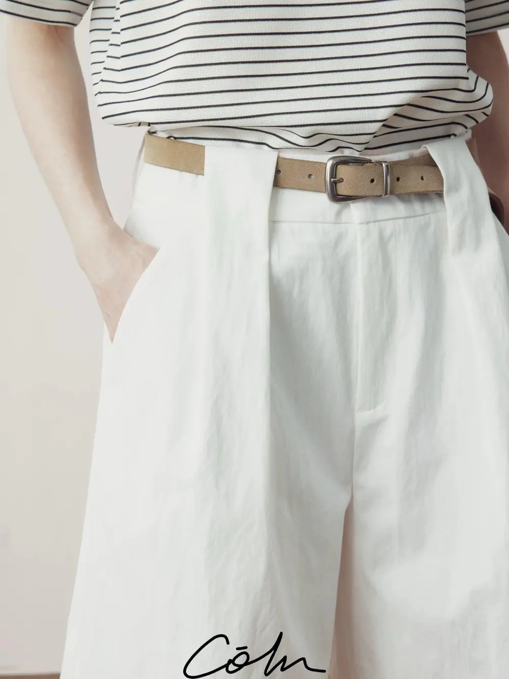 Belt Loop Loose Shorts