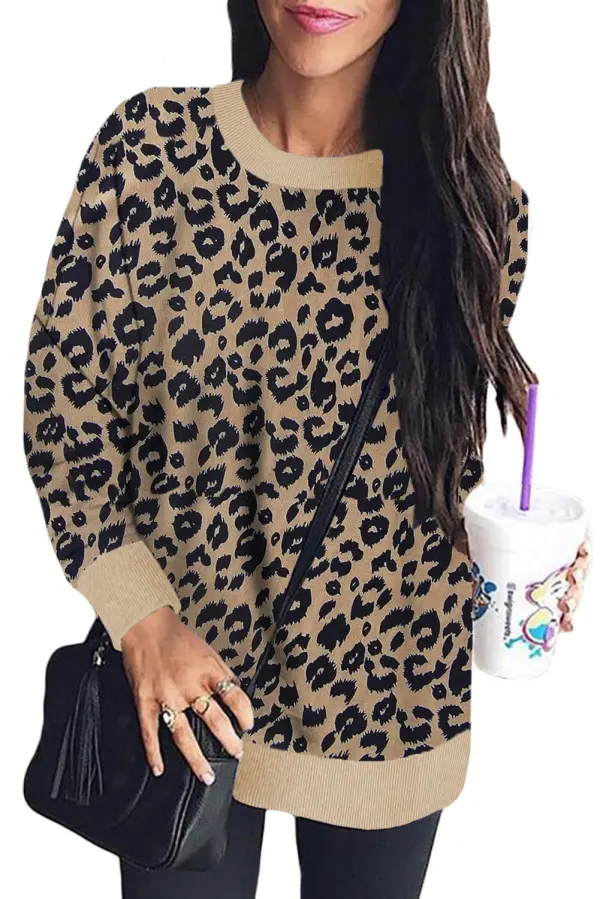 Print Long Sleeve Sweatshirt