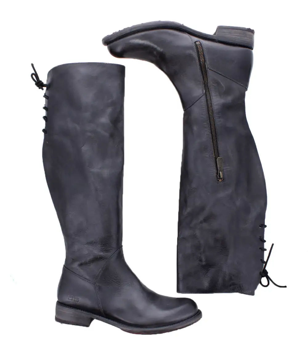 Side-Zip Lace-Up Everyday Boots