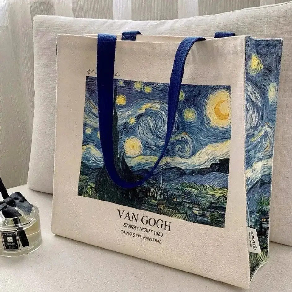Relaxed Garden Canvas Tote Bag