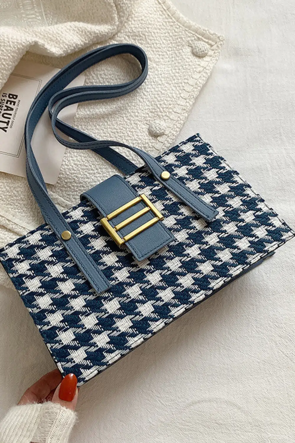Women's Underarm Tote Bag PU Medium Horizontal Street Style 2025 Trend