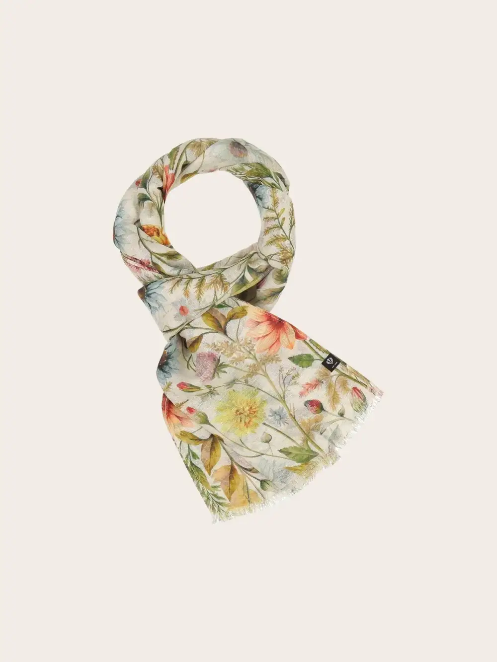 Vintage Floral Scarf