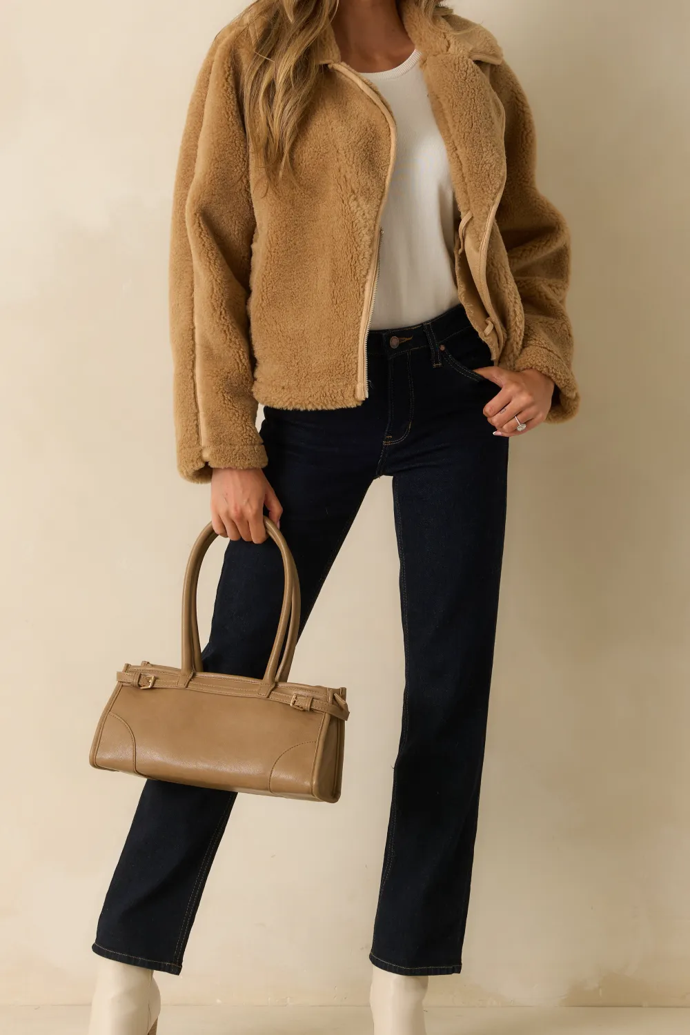 Again Deep Indigo Straight Leg Jeans
