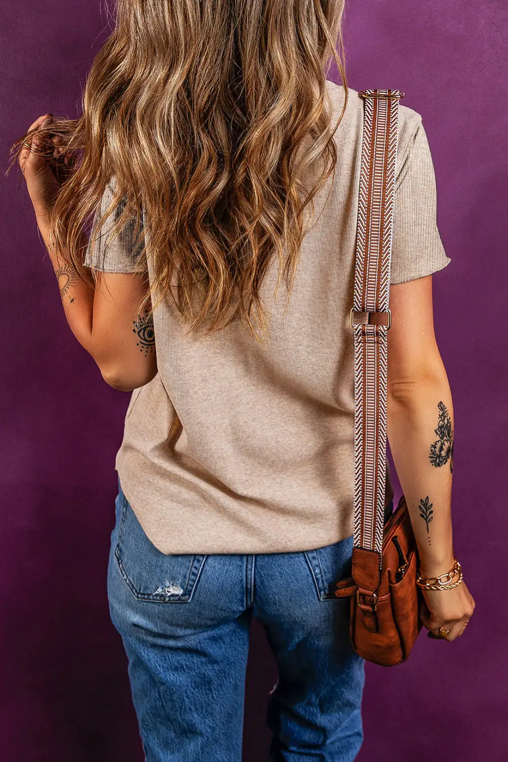 Airy Heritage Knit Tee