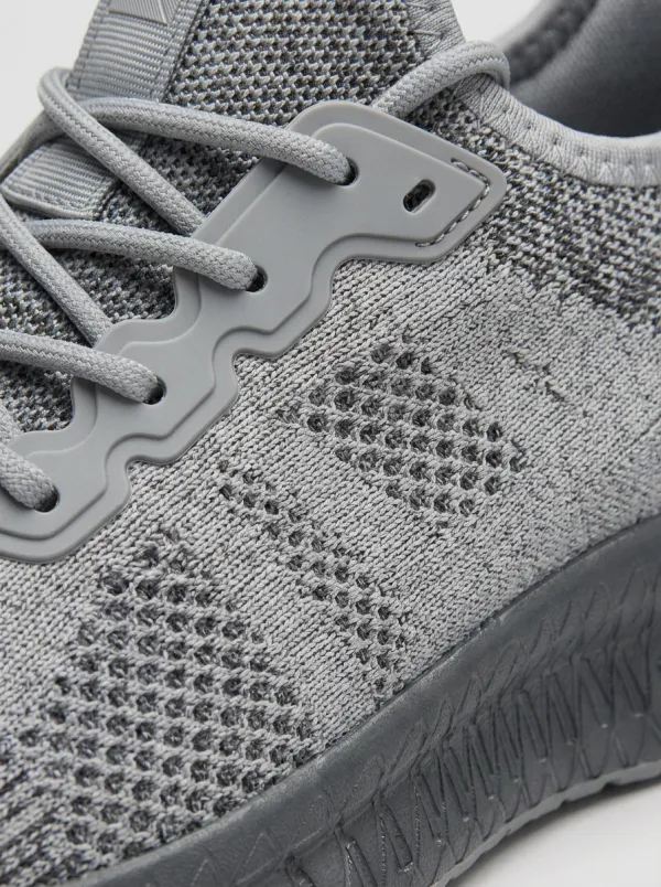 Unisex Grey Outdoor Shoes