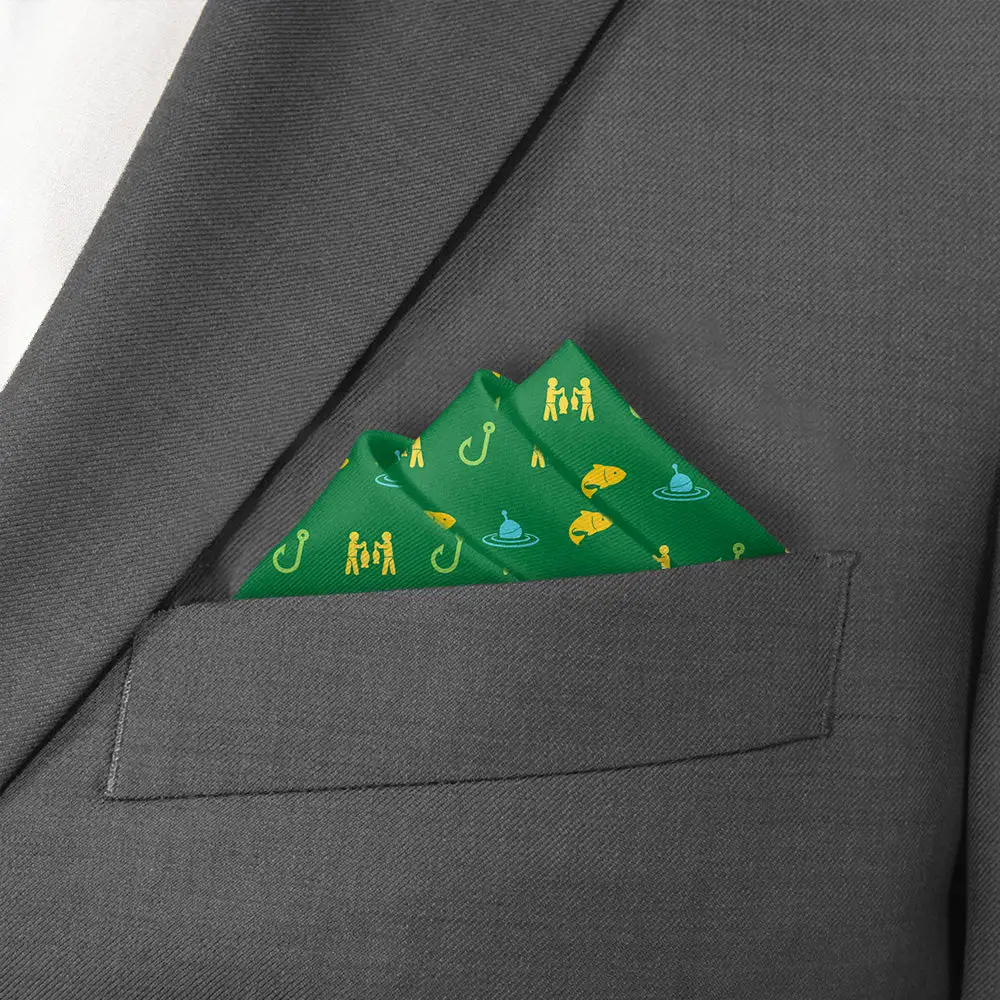 Versatile Streamlined Novelty Hobby Motif Pocket Square