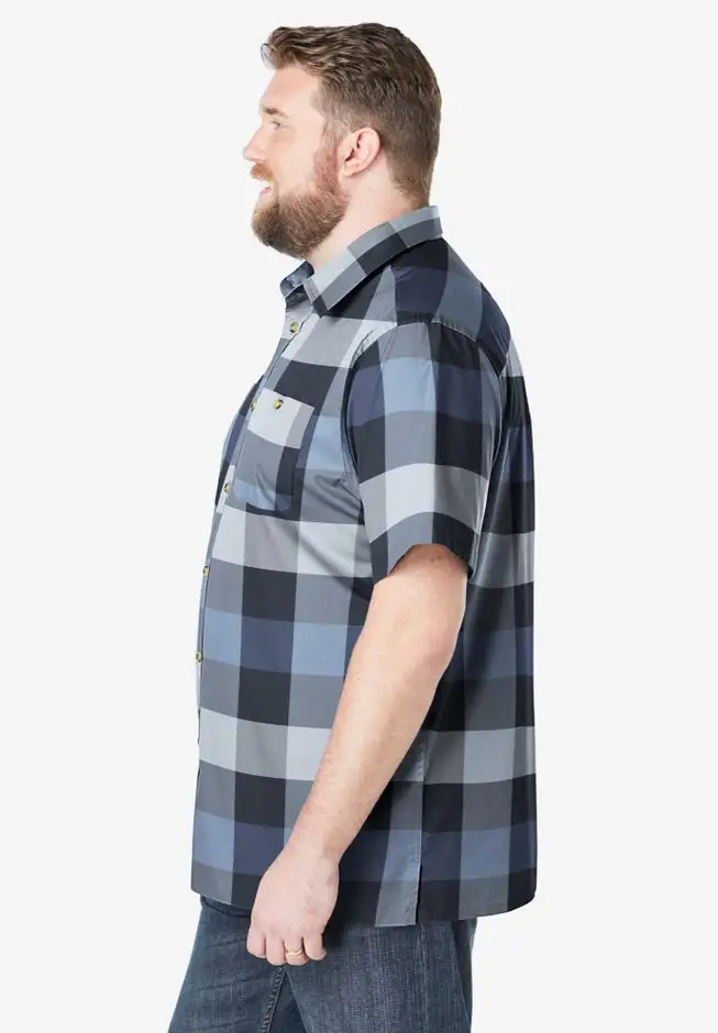 Check Short-Sleeve Sport Shirt