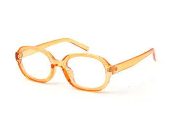 Tapered Oval Round Frame Sunglasses