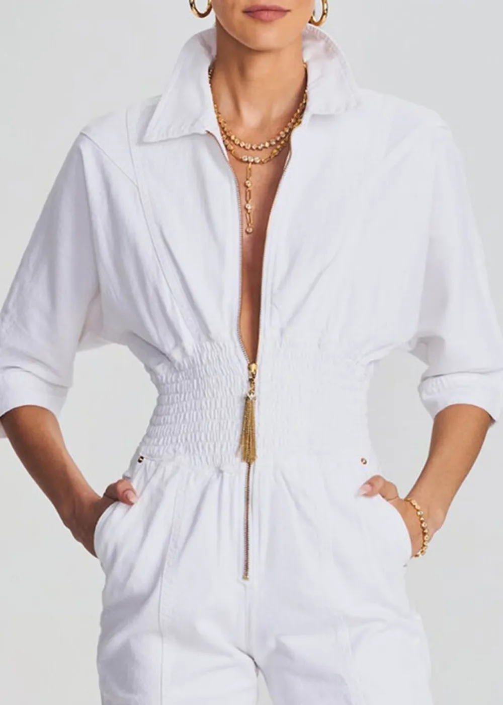 High Waist Fashion Jumpsuit