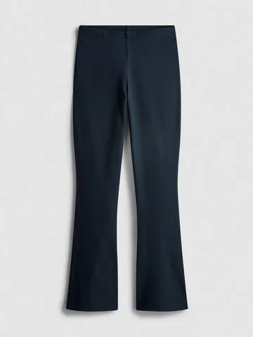 7-15yrs | Ribbed Flare School Leggings