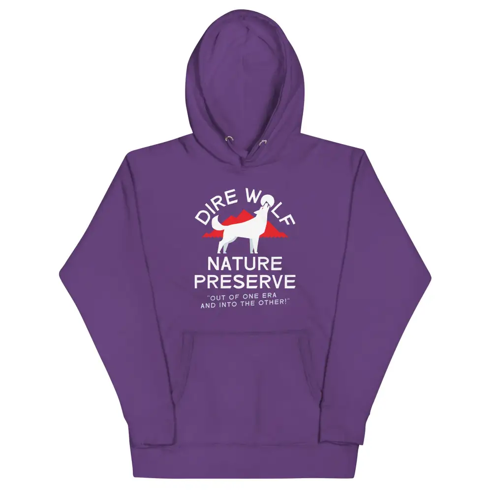 Dire Wolf Nature Preserve Unisex Comfort Hoodie