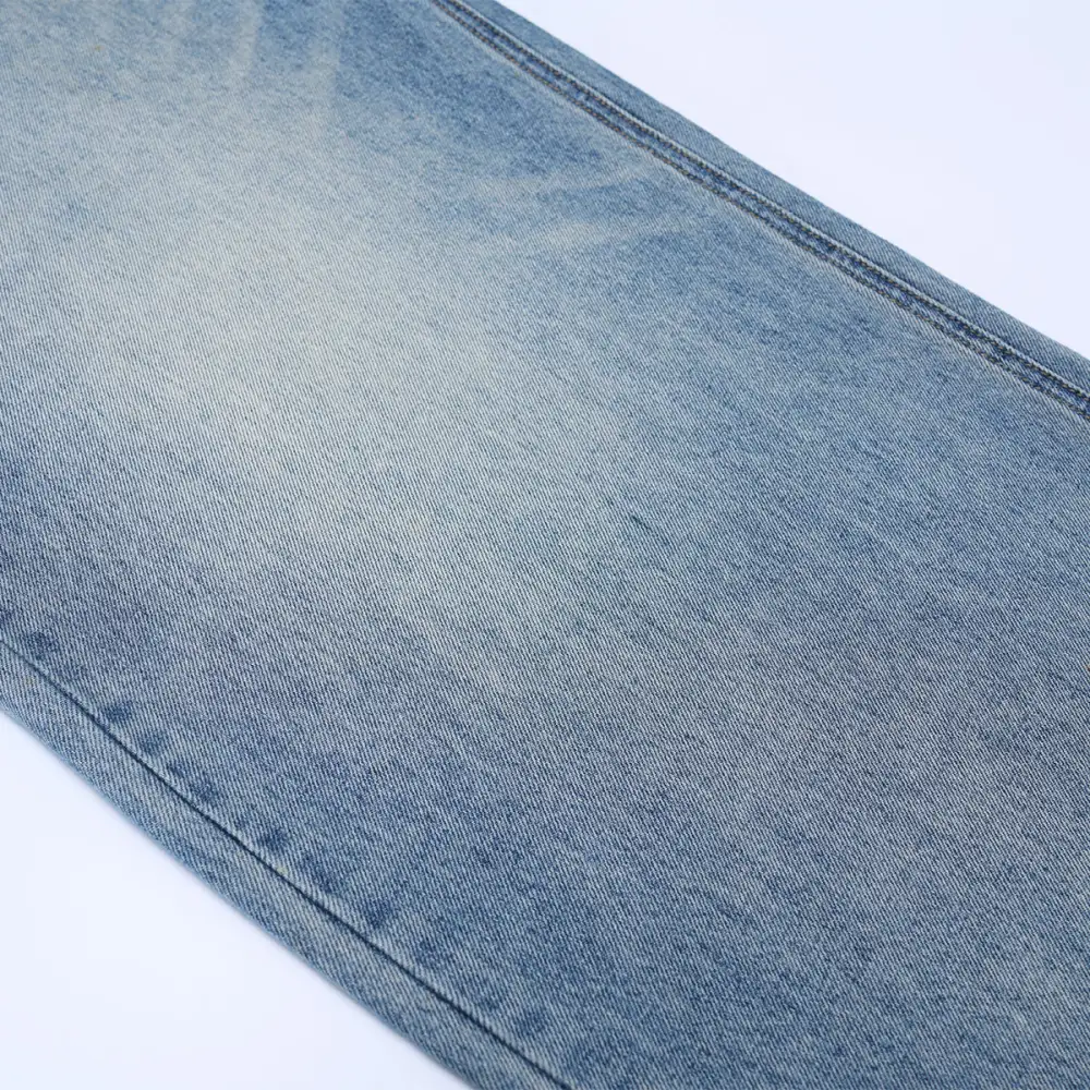 Wide Leg High Waist Washed Denim Jeans