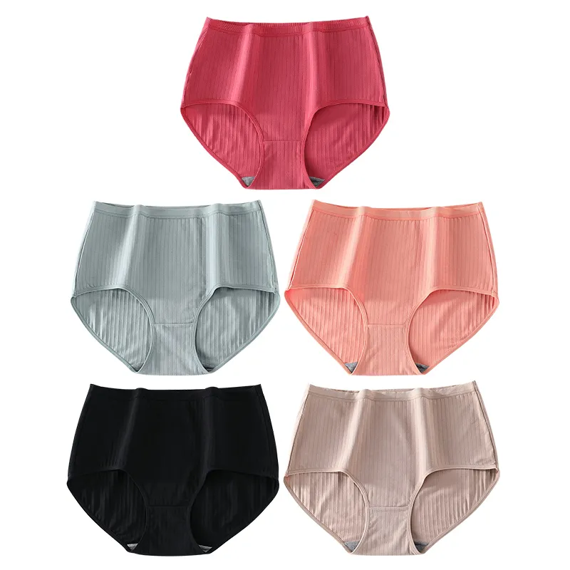 2026 Plus Size High Waist Leak Proof Cotton Panties