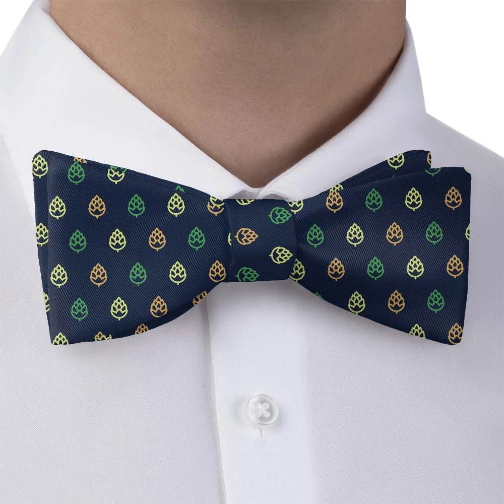 Beer Hops Pattern Bow Tie