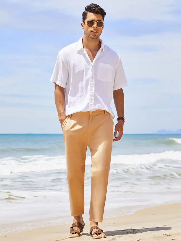 Breathable Linen Pants