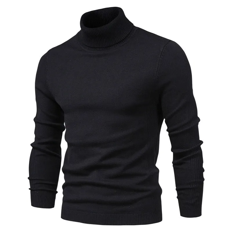 Knitted High Neck Sweater