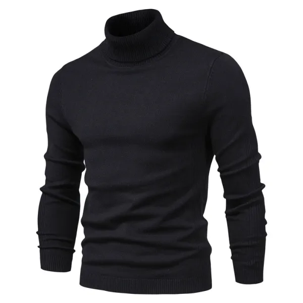 Knitted High Neck Sweater