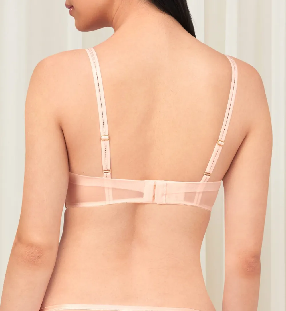 Women's Non-Wired Padded Mesh Breathable Bra