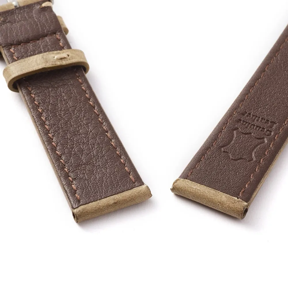 Premium Leather Watch Strap 18/19/20/21/22mm – Replacement Watch Band