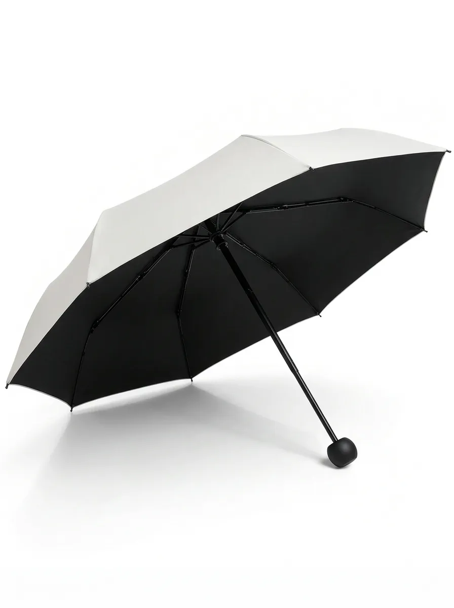 Monochrome Black and White Panel Umbrella